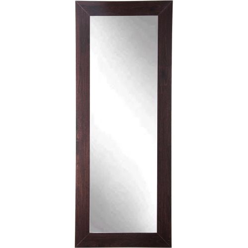  BrandtWorks BM6THIN Walnut Full Length Mirror, 21.5 x 71, Brown