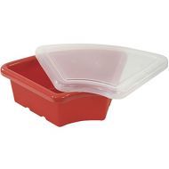 Brandz ECR4Kids Fan Tray with Lid Red, 6 Pack electronic consumers