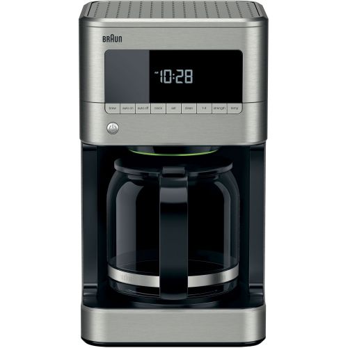 브라운 Braun Brew Sense 12-Cup Drip Coffee Maker with Glass Carafe