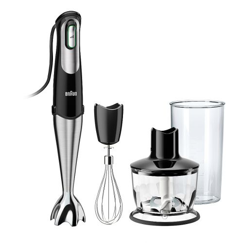 브라운 Braun MultiQuick 7 Smart Speed Hand Blender with Beaker, Whisk and Chopper