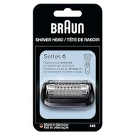 Braun Series 6 Electric Shaver Replacement Head with Sensitive Skinguard, Easily Attach Your Shaver Head, Compatible with New Generation Series 6 Shavers, 64B, Black