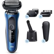 Braun Series 6 6090cc Electric Razor for Men with SmartCare Center, Beard and Stubble Trimmer