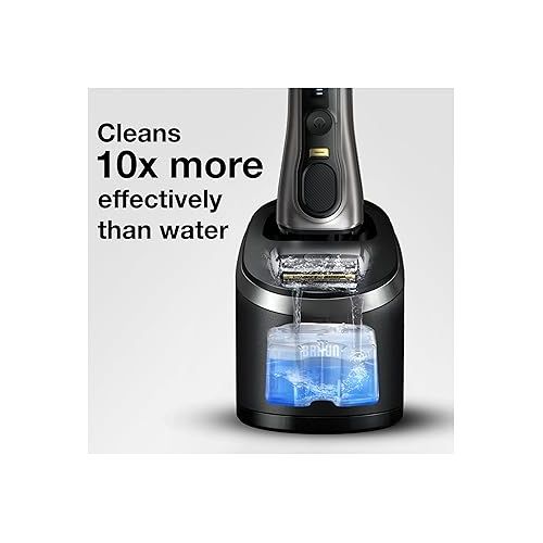 브라운 Braun Clean & Renew Refill Cartridges CCR, Replacement Shaver Cleaner Solution for Clean&Charge Cleaning System, Pack of 6