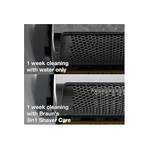 브라운 Braun Clean & Renew Refill Cartridges CCR, Replacement Shaver Cleaner Solution for Clean&Charge Cleaning System, Pack of 6