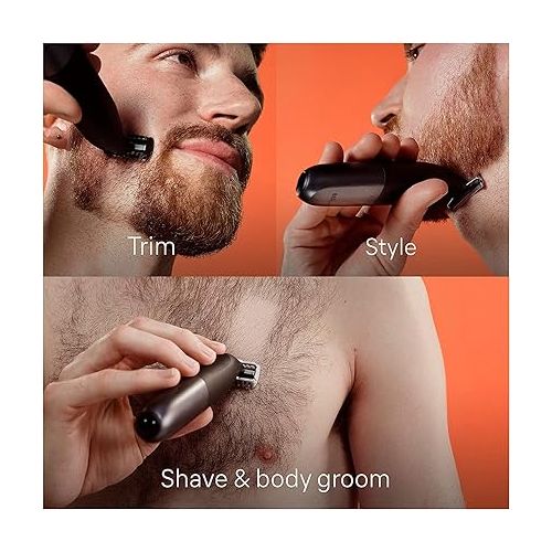 브라운 Braun Series XT5 ? Beard Trimmer, Shaver and Electric Razor for Men, Body Grooming Kit for Manscaping, Durable One Blade, One Tool for Stubble, Hair, Groin, Underarms, XT5100