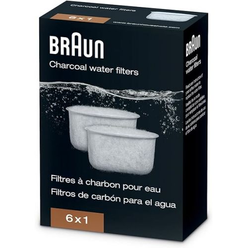 브라운 Braun Charcoal Filter for Coffee Machines, White