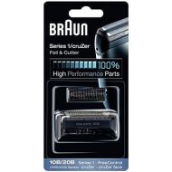 Braun Razor Replacement Foil & Cutter Cassette 10B 20B 180 190 1735 1775 5728 5729 170S (1000/2000 Series) 10B 20B by Braun