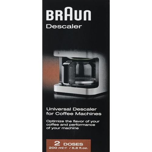 브라운 Braun BRSC013 Descaling Solution, 6.8 Fl Oz (Pack of 1)