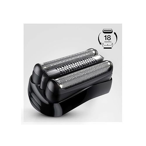 브라운 Braun Series 3 Old Generation Electric Shaver Replacement Head - 31S - Compatible with Electric Razors Contour, Flex XP, and Flex integral, 390cc, 370, 5895, 5875