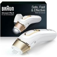 Braun Silk Expert Pro5 IPL Hair Removal Device for Women & Men - Lasting Hair Regrowth Reduction, Virtually Painless Alternative to Salon Laser Removal