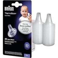 Braun ThermoScan Lens Filters, 40 pcs, Compatible with Braun ThermoScan Ear Thermometers, LF40