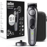 Braun All-in-One Style Kit Series 7 7440, 12-in-1 Trimmer for Men with Beard Trimmer, Body Trimmer for Manscaping, Hair Clippers & More, Braun’s Sharpest Blade, 40 Length Settings, Waterproof