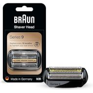 Braun Electric Shaver Head Replacement Part 92B Black, Compatible with Series 9 Electric Razors for Men