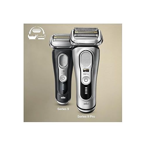 브라운 Braun Shaver Head Replacement Part 94M Silver, Compatible with Series 9 Pro and Series 9 Electric Razors for Men