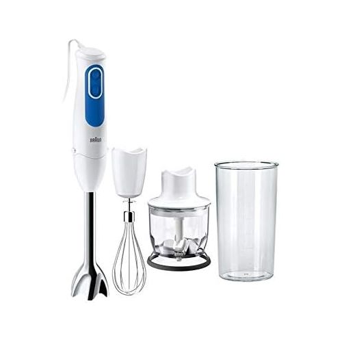 브라운 Braun MQ 3025 Spaghetti Stabmixer, Blau, Weiss