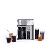 Braun MultiServe Coffee Machine 7 Programmable Brew Sizes / 3 Strengths + Iced Coffee, Glass Carafe (10-Cup), Stainless Steel, KF9070S