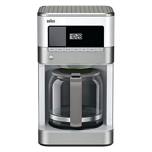 브라운 Braun KF6050WH BrewSense Drip Coffee Maker, White