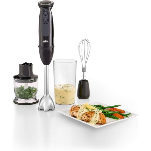 브라운 Braun MQ5025 Hand Blender Multiquick Vario, MQ5025, Black