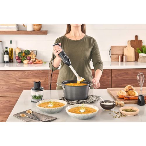 브라운 Braun MQ5025 Hand Blender Multiquick Vario, MQ5025, Black