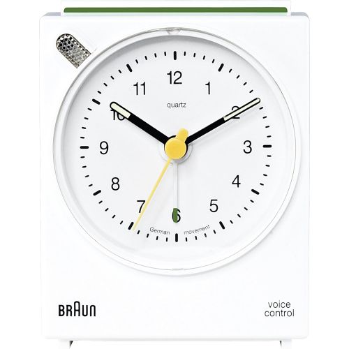 브라운 Braun Quarzwecker analog, weiss BNC004WHWH