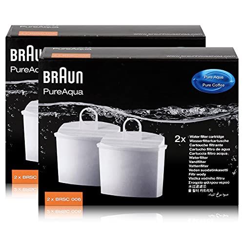 브라운 Braun PureAqua Wasserfilterkartusche BRSC006 - Wasserfilter (2er Pack)