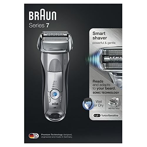 브라운 Braun Series 77893s Wet & Dry Folie Trimmer Silber