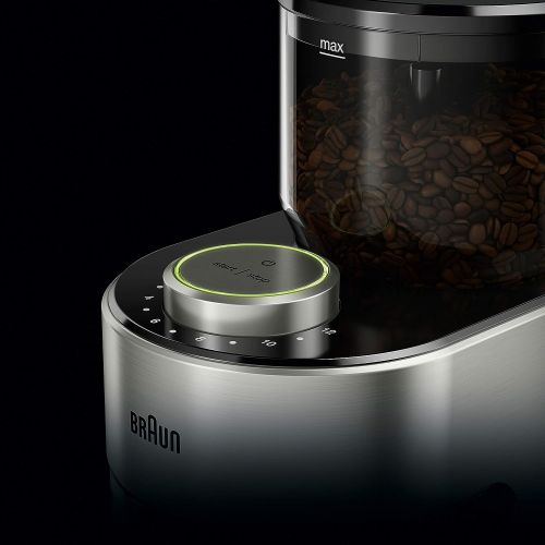 브라운 [아마존베스트]Braun Burr Grinder, 7.4 x 5.2 x 10.6 inches, Stainless Steel