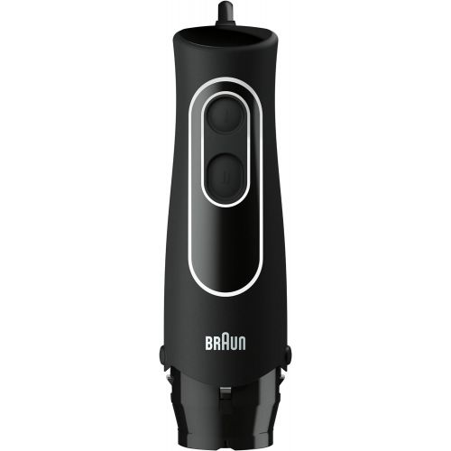 브라운 [아마존베스트]Braun MultiQuick 5 Immersion Hand Blender Patented Technology - Powerful 350 Watt - Dual Speed - Includes Beaker, Whisk, 505, Black