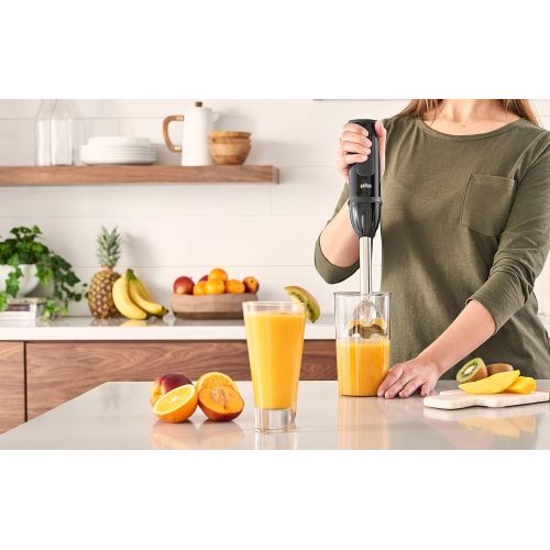 브라운 Braun MQ5000 Hand Blender Multiquick Vario, MQ5000, Black