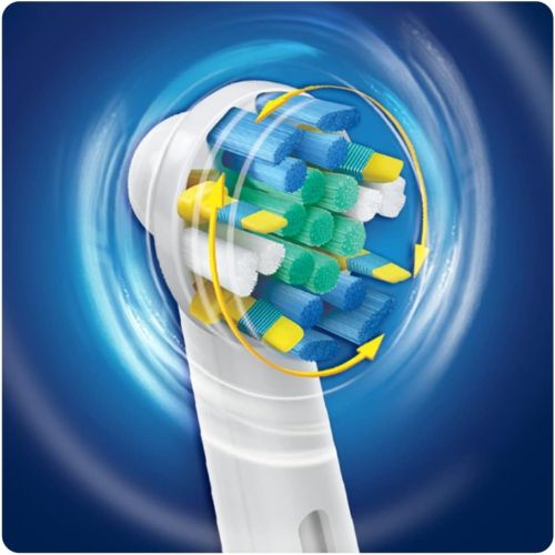 브라운 Braun Oral B FlossAction Toothbrush Heads Pack of 2