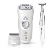 Braun Womens Epilator, Silk-epil 7 7-561 Electric Hair Removal, Wet & Dry, Shaver with Bikini Trimmer (Packaging May Vary)