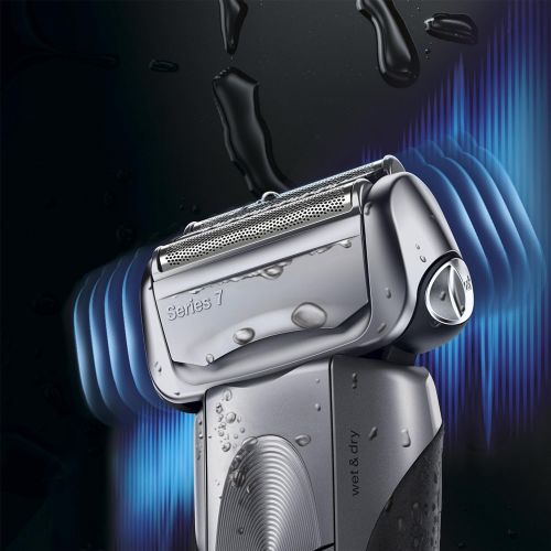 브라운 Braun Series 7 760cc-4 Electric Foil Shaver for Men with Clean & Charge Station, Electric Mens Razor, Razors, Shavers, Cordless Shaving System