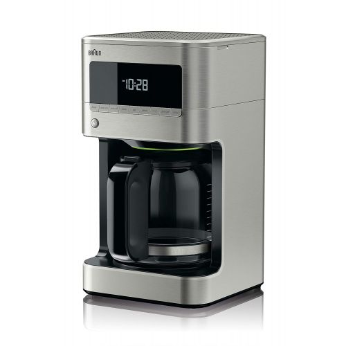 브라운 Braun KF7170SI BrewSense Drip Coffeemaker, 12 Cup, Stainless Steel