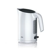 Braun Household Braun WK 3110 WH Wasserkocher | Fuellmenge 1,7 l | 3.000 Watt | Schnellkochsystem | Herausnehmbarer Anti-Kalk-Filter | Grosse Wasserstandsanzeige | BPA Frei | Weiss