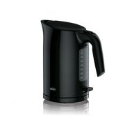 Braun Household Braun WK 3110 BK Wasserkocher | Fuellmenge 1,7 l | 3.000 Watt | Schnellkochsystem | Herausnehmbarer Anti-Kalk-Filter | Grosse Wasserstandsanzeige | BPA Frei | Schwarz