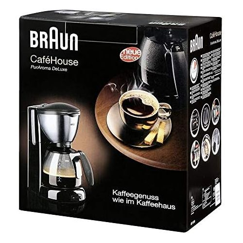 브라운 Braun Cafehouse KF 570/1 Filterkaffeemaschine (1100 W) schwarz