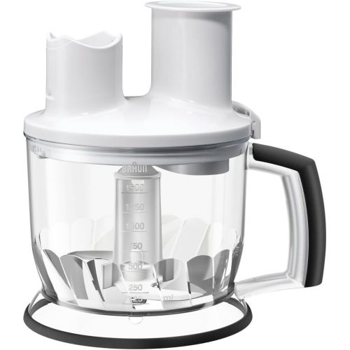 브라운 Braun Household Braun Multiquick MQ 70 EasyClick Kuechenmaschinen-Aufsatz (1,500 ml) weiss