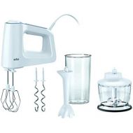 Braun Multi-Mix 3 Hand Mixer, 500 W, White