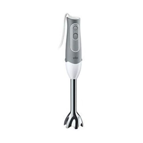  Braun Household Braun Multiquick 5 MQ 500 Soup Stabmixer (600 W, logische Geschwindigkeitsregelung, Turbo-Funktion, EasyClick System, PowerBell Technologie) grau