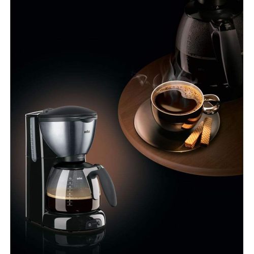 브라운 Braun Cafehouse KF 570/1 Filterkaffeemaschine (1100 W) schwarz