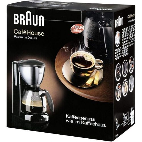 브라운 Braun Cafehouse KF 570/1 Filterkaffeemaschine (1100 W) schwarz