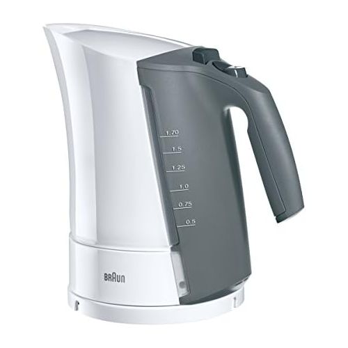  Braun Household Braun Multiquik 3 WK 300 | Wasserkocher mit Automatischer Abschaltung | Schnellkochsystem | 1,7 Liter | Herausnehmbarer Kalkfilter | 2200 Watt | weiss