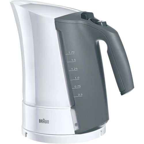  Braun Household Braun Multiquik 3 WK 300 | Wasserkocher mit Automatischer Abschaltung | Schnellkochsystem | 1,7 Liter | Herausnehmbarer Kalkfilter | 2200 Watt | weiss