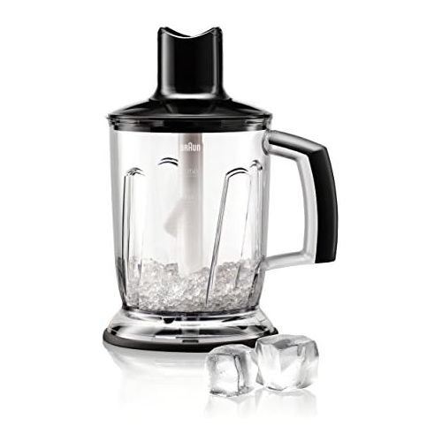  Braun Household Braun MultiQuick MQ 40 EasyClick 3-in-1 Standmixer-Aufsatz (1.250 ml), schwarz