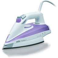 Braun Household Braun TexStyle 7 TS 715 Dampfbuegeleisen, 2.300 W, Dreiecks-Dampfstoss: 170 g/min, Variabler Dampf: 40 g/min, 400 ml Wassertank, Anti-Kalk-System, mauve