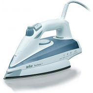 Braun Household Braun TexStyle 7 TS 735 TP Dampfbuegeleisen (2,400 W, Dreiecks-Dampfstoss: 180 g/min, Variabler Dampf: 50 g/min, 400 ml Wassertank, Textilprotektor, Anti-Kalk-System) gra