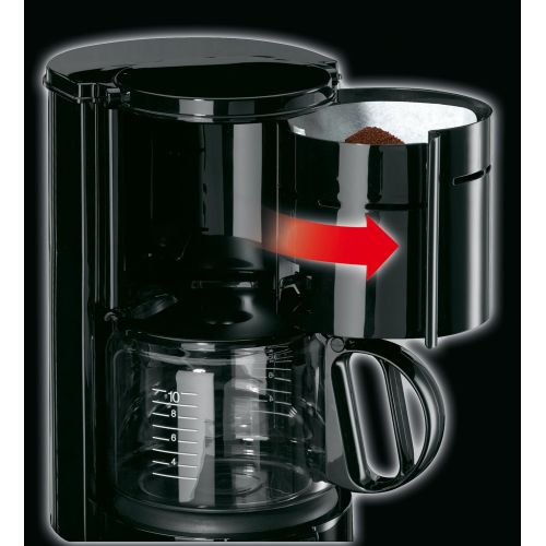  Braun Household Braun KF 47/1 Filterkaffeemaschine | Kaffeemaschine fuer klassischen Filterkaffee | Aromatischer Kaffee dank OptiBrew-System | Tropfstopp | Abaschaltautomatik | Schwarz