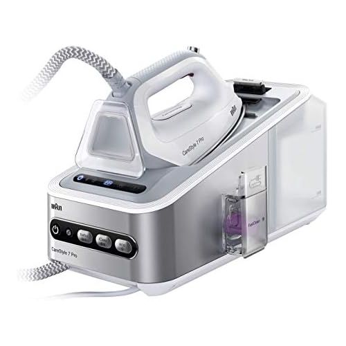 브라운 Braun IS 7155.WH Buegelnadeln 2400 W, 125, weiss/silber