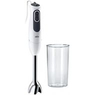 [아마존베스트]Braun Household Braun Stabmixer (750 W, 1 l Geschwindigkeiten und ein Turbo) weiss/grau