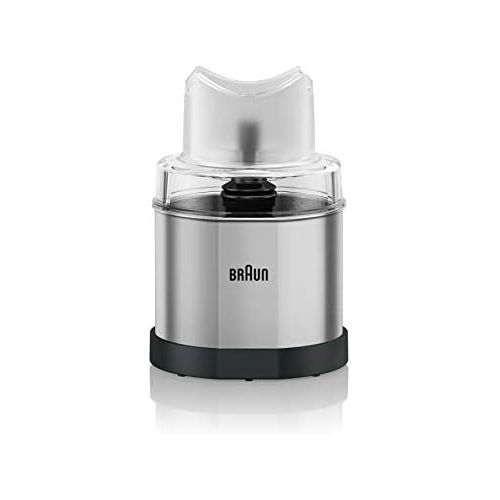 브라운 [아마존베스트]Braun MQ 60 Coffee and Spice Grinder Attachment - EasyClick Accessories for Braun Hand Blender MQ 3 and MQ 5, 350ml Capacity Stainless Steel